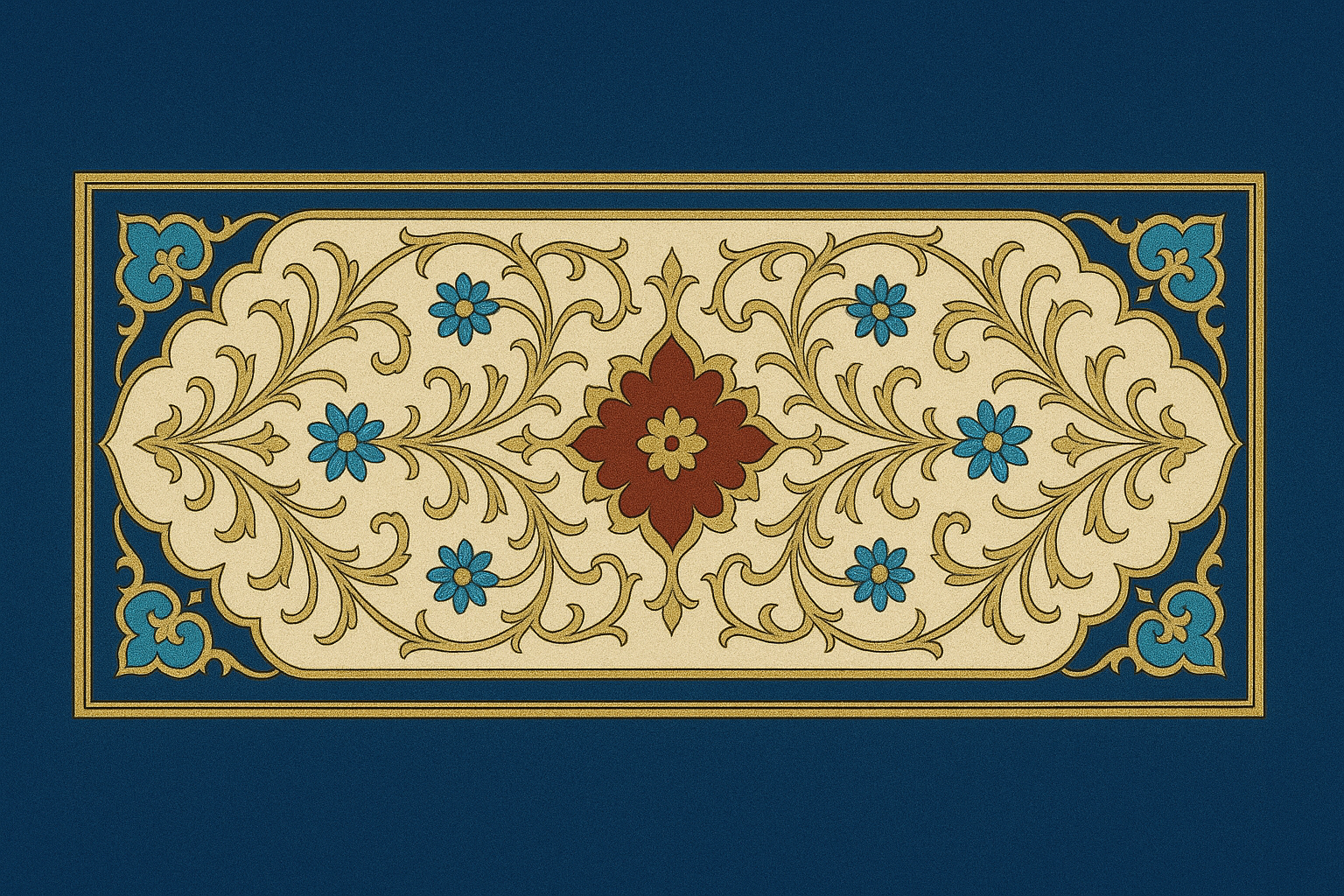 Ney Taksimleri Tezhip Çalışması